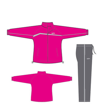 Trainingsanzug für Frauen aus Dobby Dry Fit 4712
