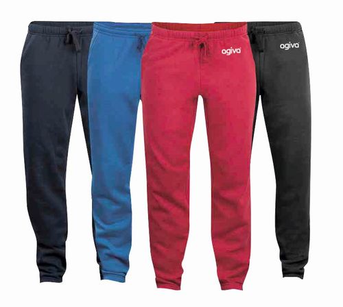 Unisex pants in sweatshirt material  47063